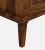 Toscano Sheesham Wood Tall Cabinet In Provincial Teak Finish