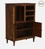 Toscano Sheesham Wood Tall Cabinet In Provincial Teak Finish