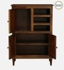 Toscano Sheesham Wood Tall Cabinet In Provincial Teak Finish