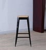 Tosh Bar Stool In Black Colour