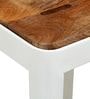 Tosh Bar Stool in White Colour