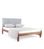 Toshi Queen Size Bed In Natural Finish