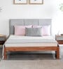 Toshi Queen Size Bed In Natural Finish