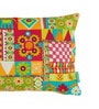 Green Abstract Cotton 11 x 19 Inches Cushion Cover