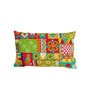 Green Abstract Cotton 11 x 19 Inches Cushion Cover