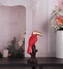 Toucan Bird Red Polyresin Figurine