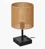 Touch Table Lamp with USB A + Type C Charging Ports Dual AC Outlets, Touch Control