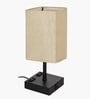 Touch Table Lamp with USB A + Type C Charging Ports Dual AC Outlets, Touch Control