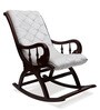 Touffy Rocking Chair in Brown Colour