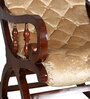 Touffy Rocking Chair in Teak Gold Colour