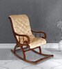Touffy Rocking Chair in Teak Gold Colour