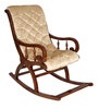 Touffy Rocking Chair in Teak Gold Colour