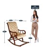 Touffy Rocking Chair in Teak Gold Colour
