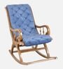 Touffy Solid Wood Rocking Chair In Teak Finish