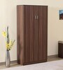 Touma Shoe Cabinet in Walnut Finish