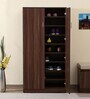 Touma Shoe Cabinet in Walnut Finish