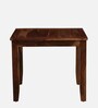 Tourconing Sheesham Wood 4 Seater Dining Table In Rustic Teak Finish