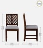 Tourconing Sheesham Wood 6 Seater Dining Set In Provincial Teak Finish