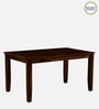 Tourconing Sheesham Wood 6 Seater Dining Set In Provincial Teak Finish