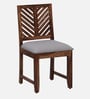 Tourconing Sheesham Wood 6 Seater Dining Set In Rustic Teak Finish