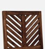 Tourconing Sheesham Wood 6 Seater Dining Set In Rustic Teak Finish