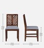 Tourconing Sheesham Wood 6 Seater Dining Set In Rustic Teak Finish