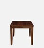 Tourconing Sheesham Wood 6 Seater Dining Set In Rustic Teak Finish