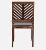 Tourconing Sheesham Wood 6 Seater Dining Set In Rustic Teak Finish