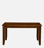 Tourconing Sheesham Wood 6 Seater Dining Set in Scratch Resistant Provincial Teak Finish With Bench