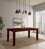 Tourconing Sheesham Wood 8 Seater Dining Table In Honey Oak Finish