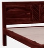 Tourconing Sheesham Wood King Size Bed In Honey Oak Finish