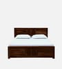 Tourconing Sheesham Wood King Size Bed In Provincial Teak Finish
