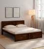 Tourconing Sheesham Wood King Size Bed In Provincial Teak Finish