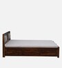 Tourconing Sheesham Wood King Size Bed In Provincial Teak Finish With Hydraulic Storage