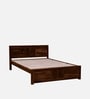 Tourconing Sheesham Wood Queen Size Bed In Provincial Teak Finish