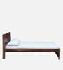 Tourconing Sheesham Wood Queen Size Bed In Rustic Teak Finish