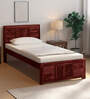 Tourconing Sheesham Wood Single Bed In Honey Oak Finish