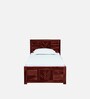 Tourconing Sheesham Wood Single Bed In Honey Oak Finish