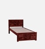Tourconing Sheesham Wood Single Bed In Honey Oak Finish