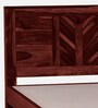 Tourconing Sheesham Wood Single Bed In Honey Oak Finish