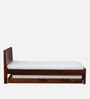 Tourconing Sheesham Wood Single Bed In Honey Oak Finish With Trundle