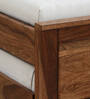 Tourconing Sheesham Wood Single Bed In Rustic Teak Finish With Trundle