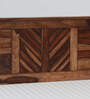 Tourconing Sheesham Wood Single Bed In Rustic Teak Finish With Trundle
