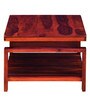 Tova Sheesham Wood Coffee Table in Honey Oak Finish