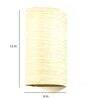 Tower  Banana Fibre Wall Lamp