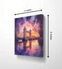 Tower Bridge with a Twilight Glow Mini Canvas Frame