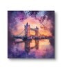 Tower Bridge with a Twilight Glow Mini Canvas Frame