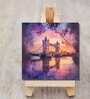 Tower Bridge with a Twilight Glow Mini Canvas Frame