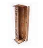 Tower Large Brown Solid Wood Incense Holder With Free 20 Incense Sticks