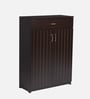 Tower Shoe Cabinet in Wenge Finish